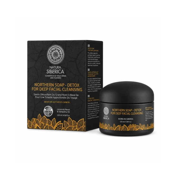 Natura Siberica Mydło do twarzy głęboko oczyszczające 120 ml.png