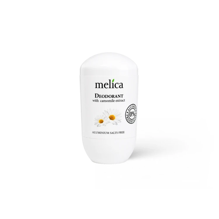 Antyperspirant Melica do skóry wrażliwej z ekstraktem z rumianku 50m.png