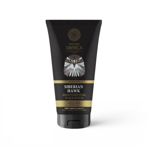 Natura Siberica Men Peeling do skóry głowy Wzrost włosów Jastrząb 150 ml.png