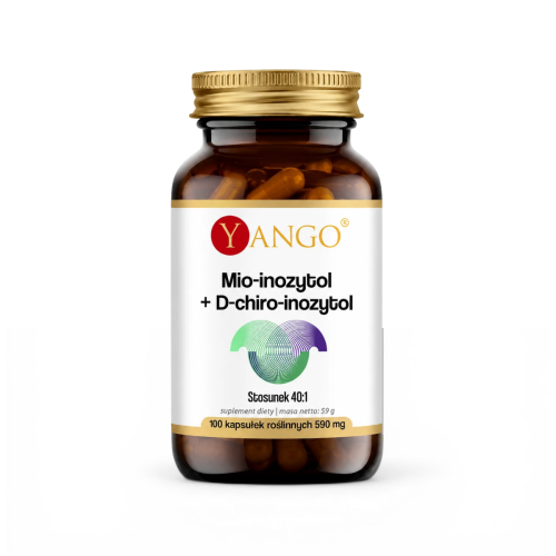 Mio-inozytol + D-chiro-inozytol 40_1 – na PCOS i gospodarkę hormonalną – 100 kapsułek – Yango.png