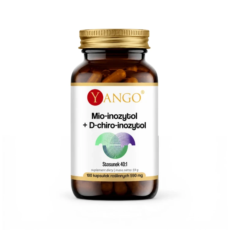 Mio-inozytol + D-chiro-inozytol 40_1 – na PCOS i gospodarkę hormonalną – 100 kapsułek – Yango.png