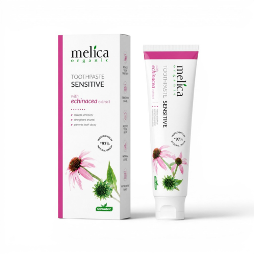 Pasta do zębów bez fluoru na zęby wrażliwe z jeżówką Melica Organic 100 ml.png