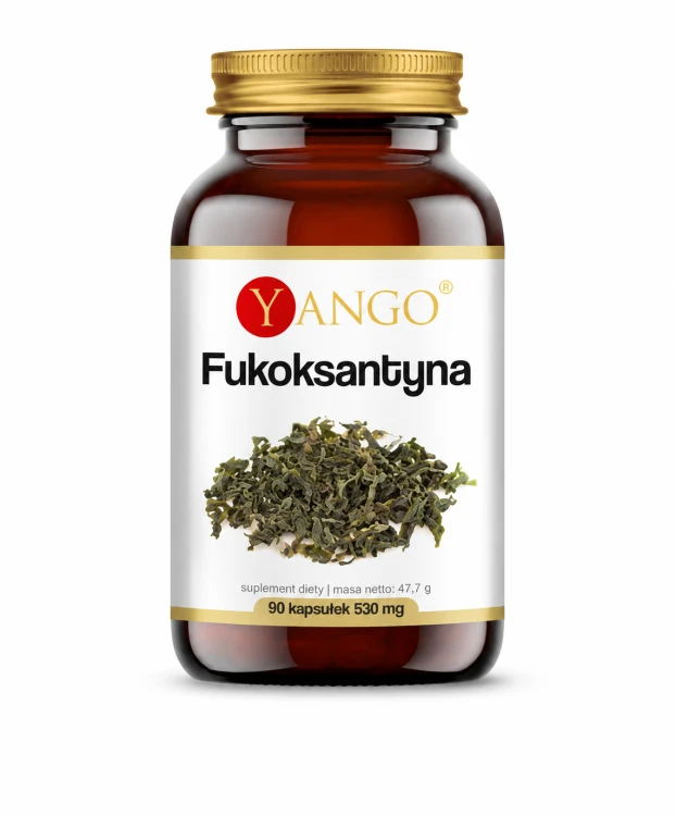 Fukoksantyna 44 mg – Wodorosty Wakame, Kontrola Masy Ciała 90 kapsułek - Yango.png