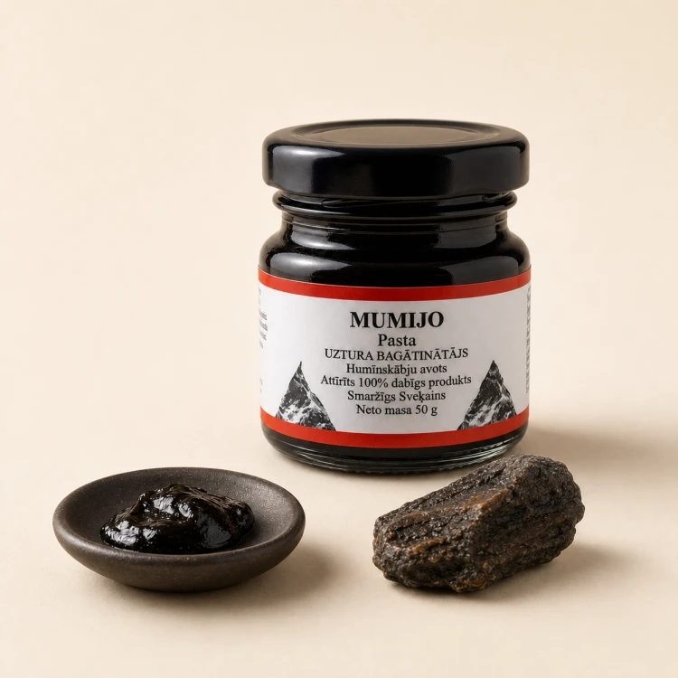 Mumio Oczyszczone (Shilajit) – Naturalna Pasta z Kwasami Humusowymi – 50 g.png