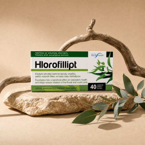 Chlorofillipt tabletki z eukaliptusa 40 tab.