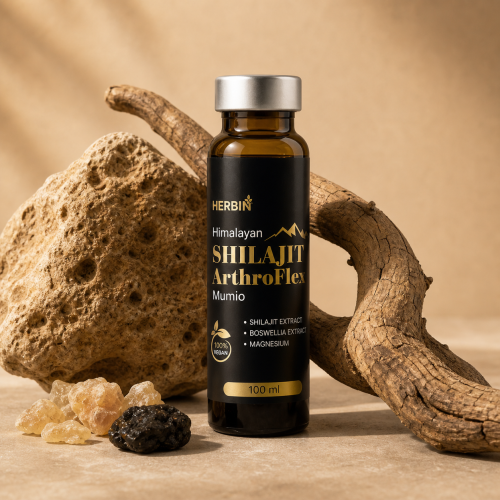 Mumio Himalajskie Shilajit z Boswellią ArthroFlex Herbin 100 ml