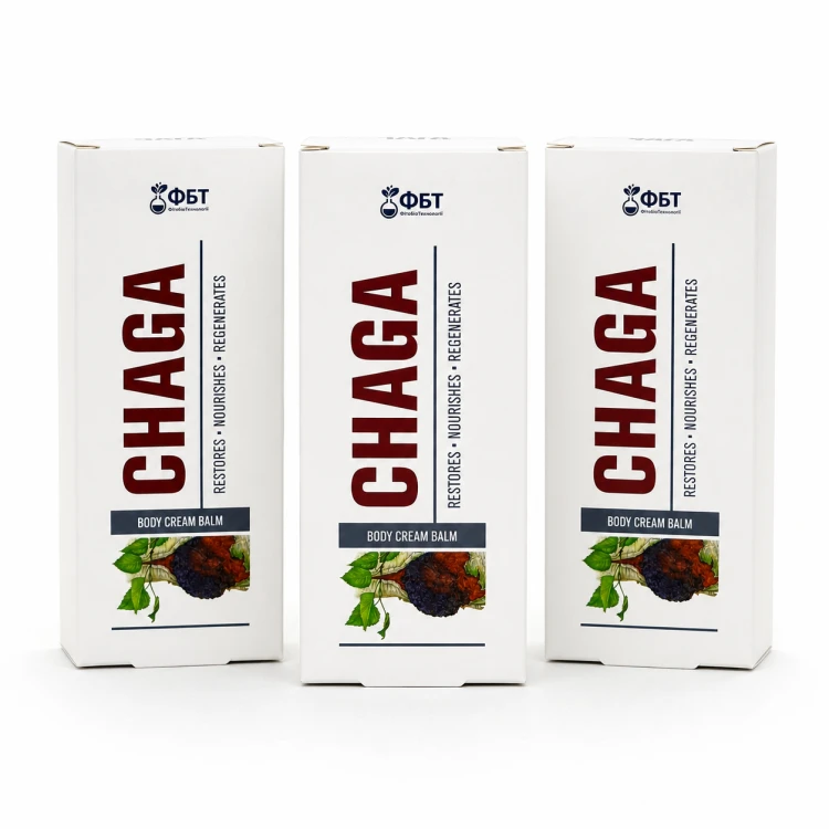 FBT Czaga krem-balsam do ciała Gojenie Urazy 75 ml trzy sztuki
